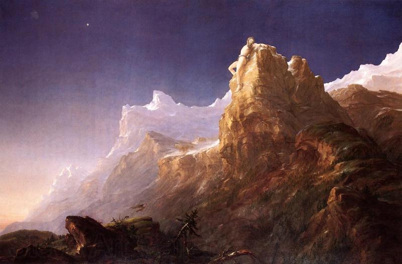 Thomas Cole Prometheus Bound